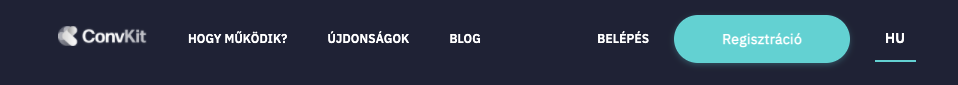 ConvKit fejléc ConvKit fejléc