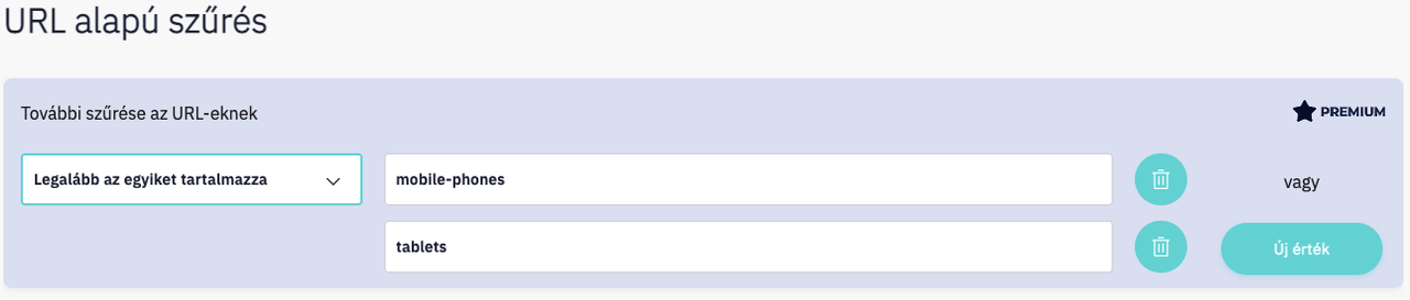URL alapú szűrés URL alapú szűrés
