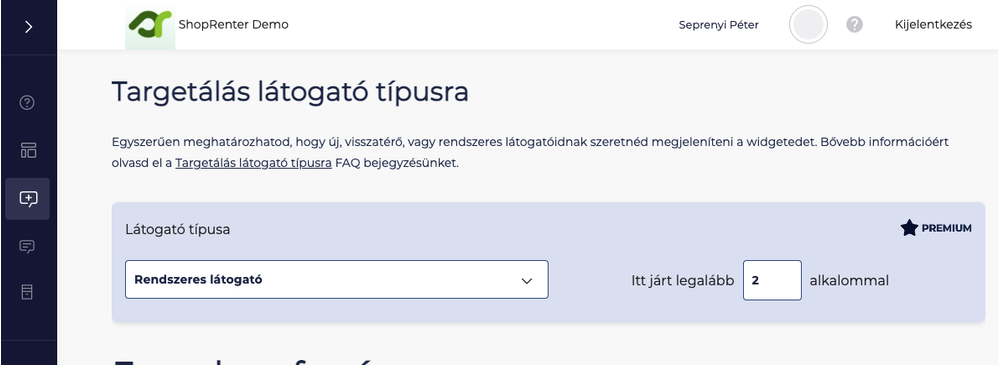 Rendszeres látogató Rendszeres látogató