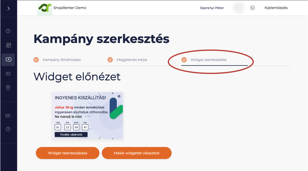 Megjelenési beállítások #1 Megjelenési beállítások #1